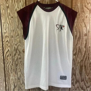 Vintage Y2K And1 Mesh Basketball Jersey 🏀 Men’s Medium White/Burgundy